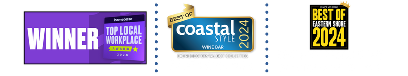 winner of top local workplace, best wine bar, best new restaurant, and best beer selection